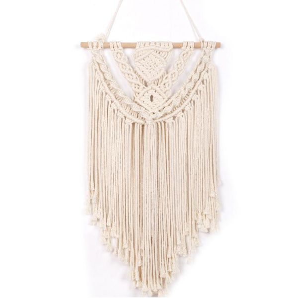tapestries macrame woven wall hanging boho chic bohemian home geometric art decor beautiful dorm room decoration 73 x 35cm
tapestries macrame woven wall hanging boho chic bohemian home geometric art decor beautiful dorm room decoration 73 x 35cm