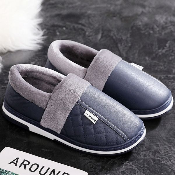leather house slippers men winter warm shoes sweing home slippers male plush indoor slipper 2022 fashion man fur slip on, Black
leather house slippers men winter warm shoes sweing home slippers male plush indoor slipper 2022 fashion man fur slip on, Black