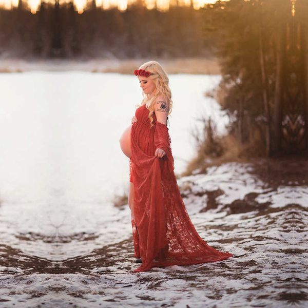 lace maternity dresses ruffles slit front maternity pgraphy gown maxi pregnancy pgraphy dress maternity maxi dress y0924, White
lace maternity dresses ruffles slit front maternity pgraphy gown maxi pregnancy pgraphy dress maternity maxi dress y0924, White