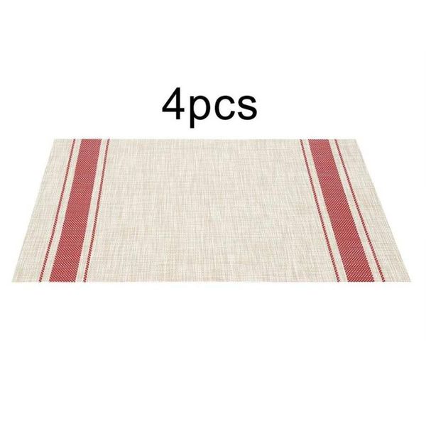 mats & pads heat resistant mat 4pcs 30*45cm stylish pvc striped tablecloth pot farmhouse coasters
mats & pads heat resistant mat 4pcs 30*45cm stylish pvc striped tablecloth pot farmhouse coasters