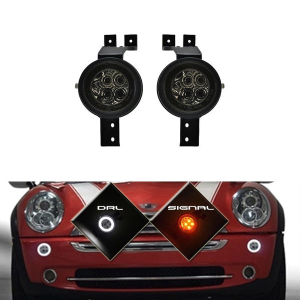 emergency lights smoke tinted front white drl led halo amber turn signal assembly kits for mini cooper r50 r52 r53 can-bus
emergency lights smoke tinted front white drl led halo amber turn signal assembly kits for mini cooper r50 r52 r53 can-bus