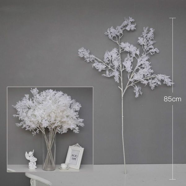 new 1pc artificial plastic smog tree branch for christmas wedding decoration flower arrangment white leaves plant faux foliage
new 1pc artificial plastic smog tree branch for christmas wedding decoration flower arrangment white leaves plant faux foliage