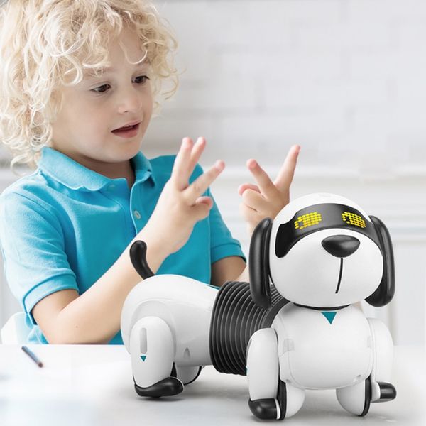 Remote Control Dachshund Dog RC Robotic Stunt Puppy Toys Electronic Pet Following Programmable Robot
Remote Control Dachshund Dog RC Robotic Stunt Puppy Toys Electronic Pet Following Programmable Robot