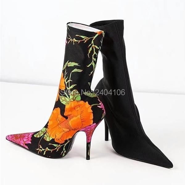 boots fashion black red pink green stretch ankle women pointed toe elastic sock booties stiletto high heels floral shoes woman
boots fashion black red pink green stretch ankle women pointed toe elastic sock booties stiletto high heels floral shoes woman