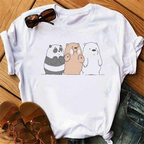 women tshirt casual funny t shirts kawaii bear tees summer fashion female tee shirts loose shirt clothes, White
women tshirt casual funny t shirts kawaii bear tees summer fashion female tee shirts loose shirt clothes, White