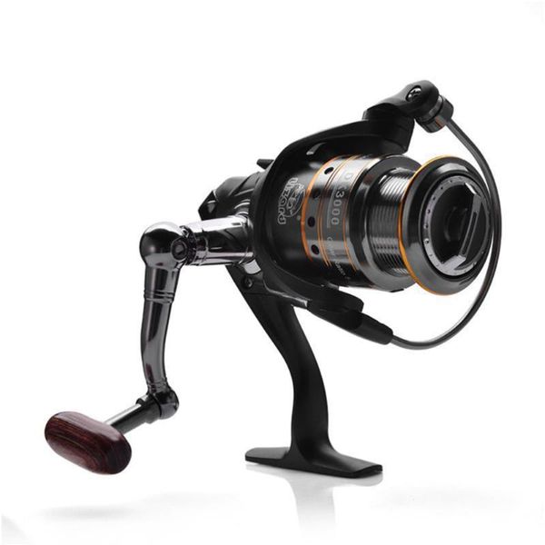 1 pc gear ratio 5.2:1 metal wire cup wooden handshake spinning fishing reel wheels coil sea fishing tools (1000)
1 pc gear ratio 5.2:1 metal wire cup wooden handshake spinning fishing reel wheels coil sea fishing tools (1000)