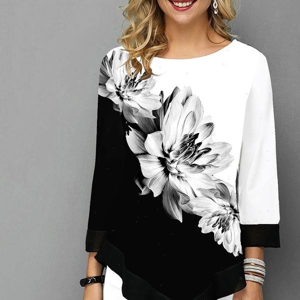 floral printed women shirt asymmetric hem summer blouse for woman flower print blusas fashion female camisa shirts, White
floral printed women shirt asymmetric hem summer blouse for woman flower print blusas fashion female camisa shirts, White
