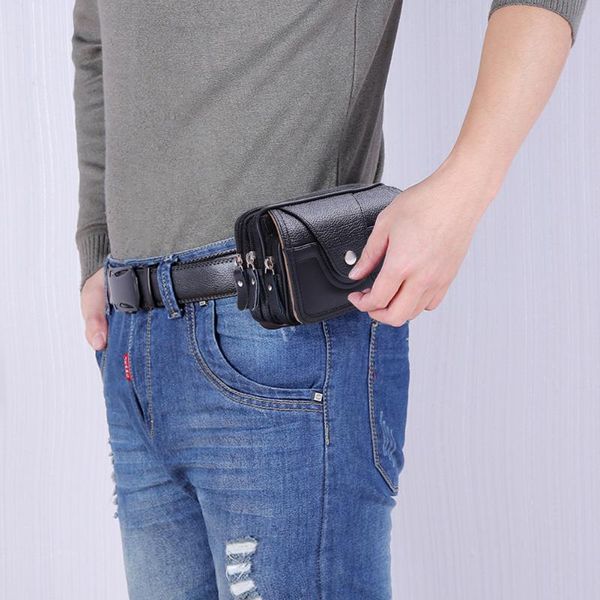 multi-function creative mobile phone pouch classic texture delicate design men business waist belt pack travel wallet
multi-function creative mobile phone pouch classic texture delicate design men business waist belt pack travel wallet