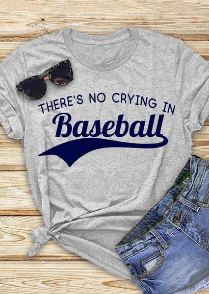 there's no crying in t-shirt women fashion slogan tees graphic new cotton grunge tumblr vintage quote shirt, White
there's no crying in t-shirt women fashion slogan tees graphic new cotton grunge tumblr vintage quote shirt, White