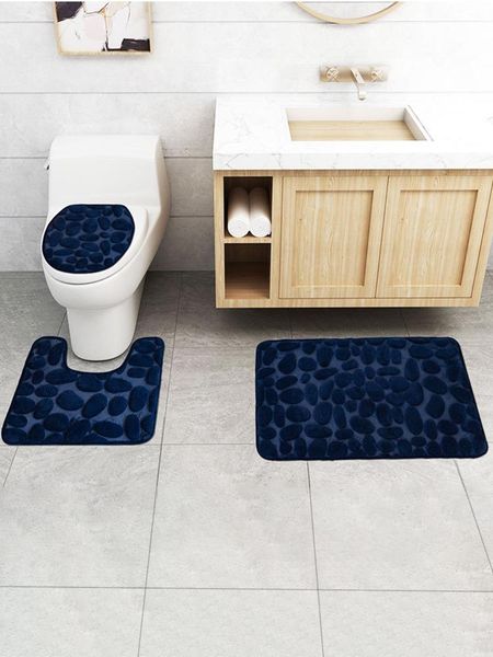 bath mats stone embossing bathroom mat set memory foam shower room floor toilet rugs absorbent u-shaped rug foot
bath mats stone embossing bathroom mat set memory foam shower room floor toilet rugs absorbent u-shaped rug foot