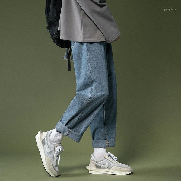 men's jeans men's 2022 spring pants casual streetwear straight men summer harem denim man trousers fashion simple classic, Blue
men's jeans men's 2022 spring pants casual streetwear straight men summer harem denim man trousers fashion simple classic, Blue