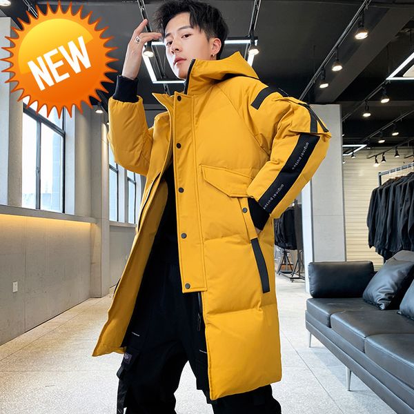 men's down jacket warm hooded fashionable coat men jackets lengthen parka hight quality white duck, Black
men's down jacket warm hooded fashionable coat men jackets lengthen parka hight quality white duck, Black