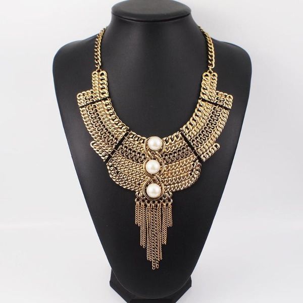 pendant necklaces lzhlq vintage statement necklace women 2021 beads choker jewelry collares collier female bib boho chunky tassel, Silver
pendant necklaces lzhlq vintage statement necklace women 2021 beads choker jewelry collares collier female bib boho chunky tassel, Silver