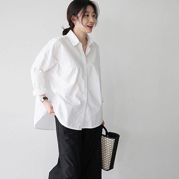 women's blouses & shirts bgteever spring single breasted women full sleeve turn-down collar white blouse shirt female casual loose
women's blouses & shirts bgteever spring single breasted women full sleeve turn-down collar white blouse shirt female casual loose