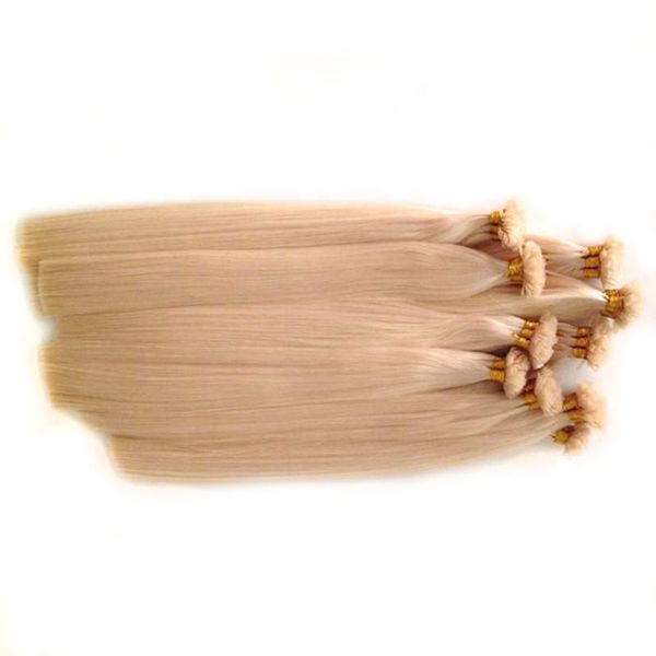blonde keratin fusion flat tip hair extensions human 1 set 100strands 100g pre bonded, Black
blonde keratin fusion flat tip hair extensions human 1 set 100strands 100g pre bonded, Black