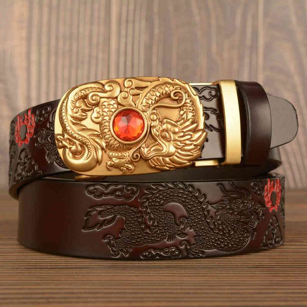 belts dragon spitting beads automatic buckle men's national style double playing real leather personalized trouser, Black;brown
belts dragon spitting beads automatic buckle men's national style double playing real leather personalized trouser, Black;brown