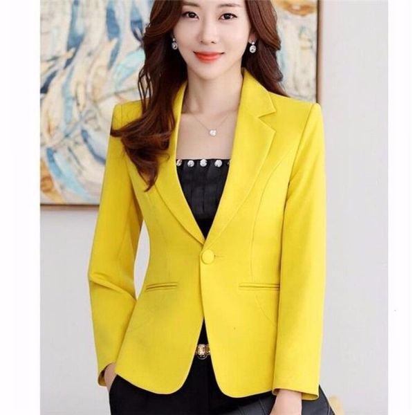2021 new spring autumn blazer straight and smooth jacket office lady style coat business formal wear candy color, White;black
2021 new spring autumn blazer straight and smooth jacket office lady style coat business formal wear candy color, White;black