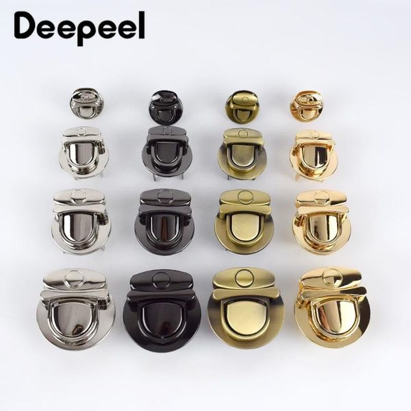 bag parts & accessories deepeel 5pcs metal turn lock snap for handbag women twist locks clasps closure diy latch buckle hardware h4-2, Black
bag parts & accessories deepeel 5pcs metal turn lock snap for handbag women twist locks clasps closure diy latch buckle hardware h4-2, Black