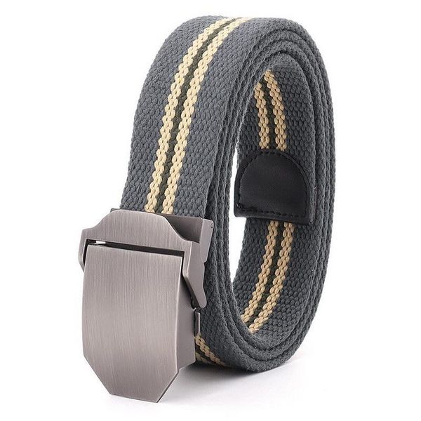 belts concise mens metal slide buckle waist breathable canvas army military jeans accessories women leisure summer strap, Black;brown
belts concise mens metal slide buckle waist breathable canvas army military jeans accessories women leisure summer strap, Black;brown