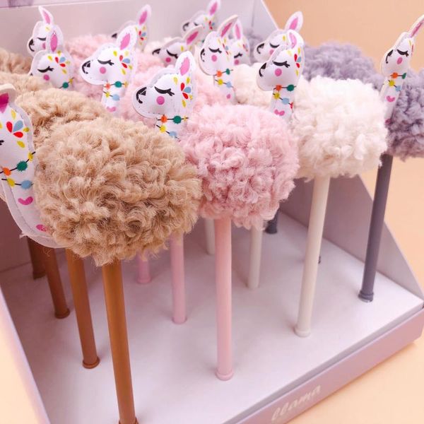 gel pens plush cartoon alpaca pen signature escolar papelaria school office supply promotional gift
gel pens plush cartoon alpaca pen signature escolar papelaria school office supply promotional gift