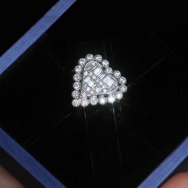 wedding rings hainon fashion luxury big crystal heart shaped women's zircon engagement glamour jewelry, Slivery;golden
wedding rings hainon fashion luxury big crystal heart shaped women's zircon engagement glamour jewelry, Slivery;golden