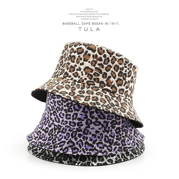 wide brim hats spring retro contracted double-sided leopard print fisherman hat outdoor sports 2021 leisure female sun protection basin, Blue;gray
wide brim hats spring retro contracted double-sided leopard print fisherman hat outdoor sports 2021 leisure female sun protection basin, Blue;gray