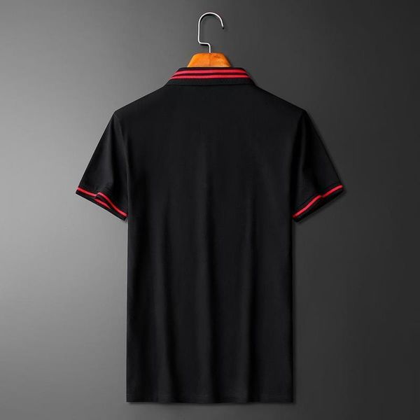 new striped high 2021 men collar embroidered spider bee fashion polo shirts shirt hip hop skateboard cotton polos tee bzt1, White;black
new striped high 2021 men collar embroidered spider bee fashion polo shirts shirt hip hop skateboard cotton polos tee bzt1, White;black
