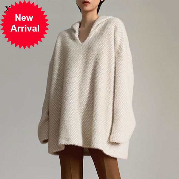 xitao solid color pullover women loose simple fashion elegant all match full sleeve 2021 new autumn sweater goddess fan zp3295, White;black
xitao solid color pullover women loose simple fashion elegant all match full sleeve 2021 new autumn sweater goddess fan zp3295, White;black