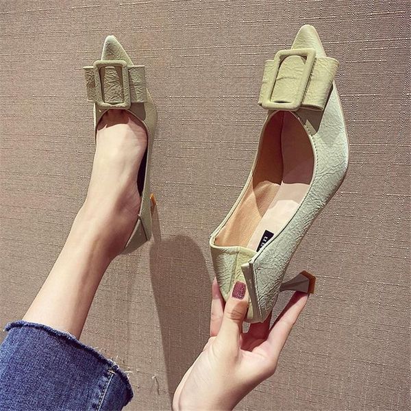 dress shoes french women's 2021 autumn shallow mouth pointed toe small fresh soft leather two-wear stiletto high heels, Black
dress shoes french women's 2021 autumn shallow mouth pointed toe small fresh soft leather two-wear stiletto high heels, Black