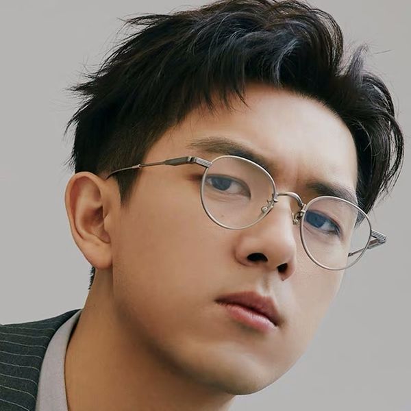 2021 new pure titanium glasses women vintage round myopia optical prescription eyeglasses frame men gm brand eyewear tom21 qk48, Black
2021 new pure titanium glasses women vintage round myopia optical prescription eyeglasses frame men gm brand eyewear tom21 qk48, Black