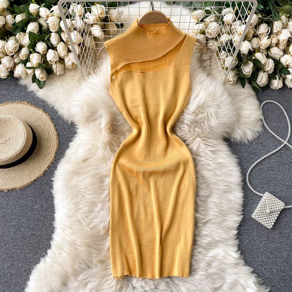 y chic splice mesh knitted dress women stand collar sleeveless slim pencil dress summer bodycon sweater short dress, White;black
y chic splice mesh knitted dress women stand collar sleeveless slim pencil dress summer bodycon sweater short dress, White;black