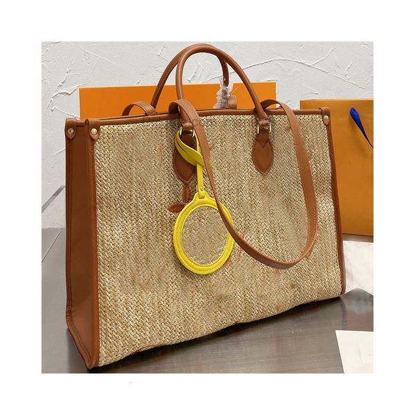 large tote bag handbag raffia straw woven bags embroided classic l letter genuine leather interior pocket detchable shoulder strap
large tote bag handbag raffia straw woven bags embroided classic l letter genuine leather interior pocket detchable shoulder strap