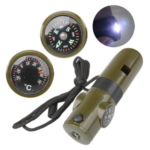 7 in 1 whistle compass survival emergency hiking tools travelling thermometer multifunction carrying portable parts
7 in 1 whistle compass survival emergency hiking tools travelling thermometer multifunction carrying portable parts