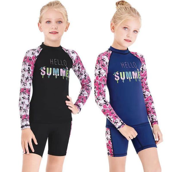 girls dive skin surf swimsuit two piece swimwear lycra long sleeve wetsuit rash guard surfing snorkeling suit swimsuit sun uv
girls dive skin surf swimsuit two piece swimwear lycra long sleeve wetsuit rash guard surfing snorkeling suit swimsuit sun uv