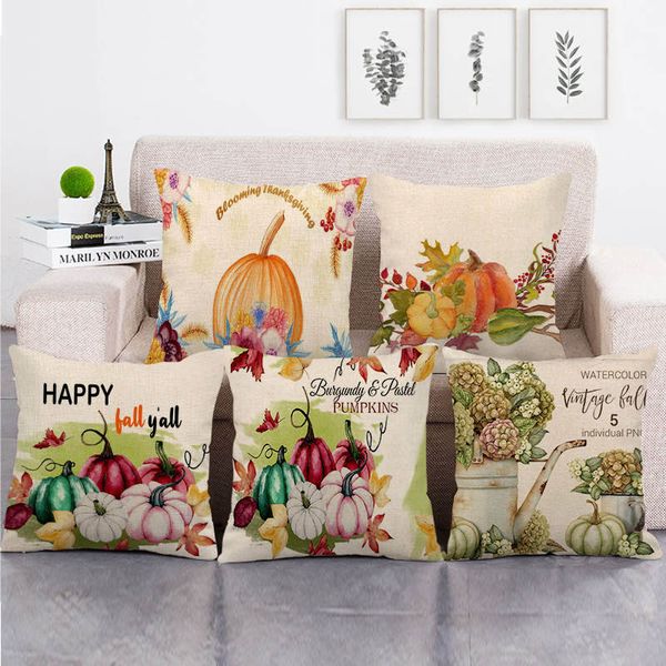 45cm*45cm happy fall yall watercolor pumpkins throw cushion cover linen/cotton sofa pillow cover decorative pillow case
45cm*45cm happy fall yall watercolor pumpkins throw cushion cover linen/cotton sofa pillow cover decorative pillow case