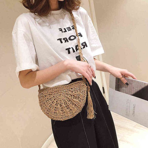 hbp non- mori's one shoulder cross knitted bag handmade semi round tassel versatile holiday beach sport.0018
hbp non- mori's one shoulder cross knitted bag handmade semi round tassel versatile holiday beach sport.0018