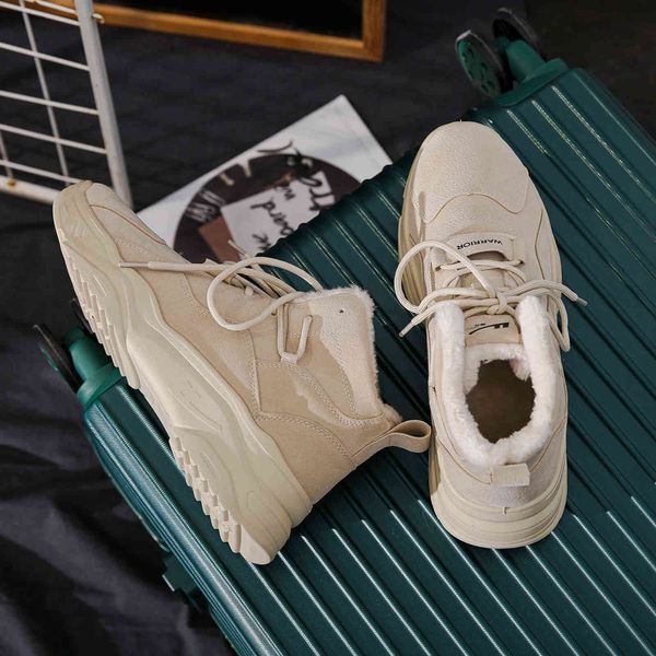 2021 huili winter men's shoes anti slip warm thick soled cotton sports high plush martin boots, Black
2021 huili winter men's shoes anti slip warm thick soled cotton sports high plush martin boots, Black