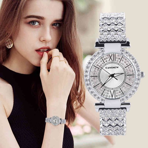 luxury rhinestone women's new design fashion stainless steel band quartz wrist watches for ladies relogio feminino, Slivery;brown
luxury rhinestone women's new design fashion stainless steel band quartz wrist watches for ladies relogio feminino, Slivery;brown