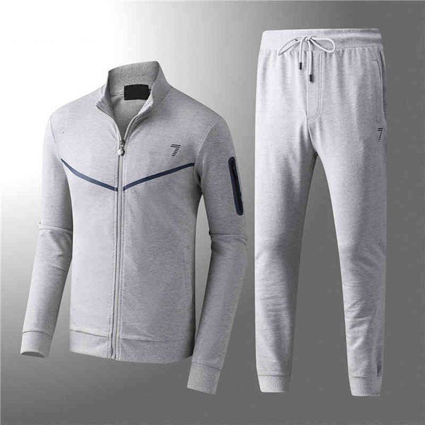 men's tracksuits sportswear designer suit jacket 2022 luxury sports men's leisure wind resistant spring and autumn hoodie ojy0, Gray
men's tracksuits sportswear designer suit jacket 2022 luxury sports men's leisure wind resistant spring and autumn hoodie ojy0, Gray