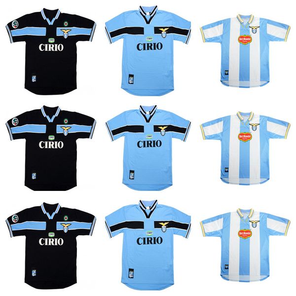 1998 -2000 lazio retro soccer jersey 1999 vieri salas mihajlovic veron stankovic mancini nesta nedved inzaghi vintage football shirt aa, Black;yellow
1998 -2000 lazio retro soccer jersey 1999 vieri salas mihajlovic veron stankovic mancini nesta nedved inzaghi vintage football shirt aa, Black;yellow