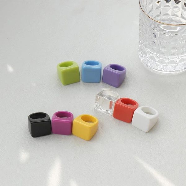 wedding rings aomu 1pc korea spring colorful geometric square resin acrylic for women candy color 2021 jewelry gifts, Slivery;golden
wedding rings aomu 1pc korea spring colorful geometric square resin acrylic for women candy color 2021 jewelry gifts, Slivery;golden