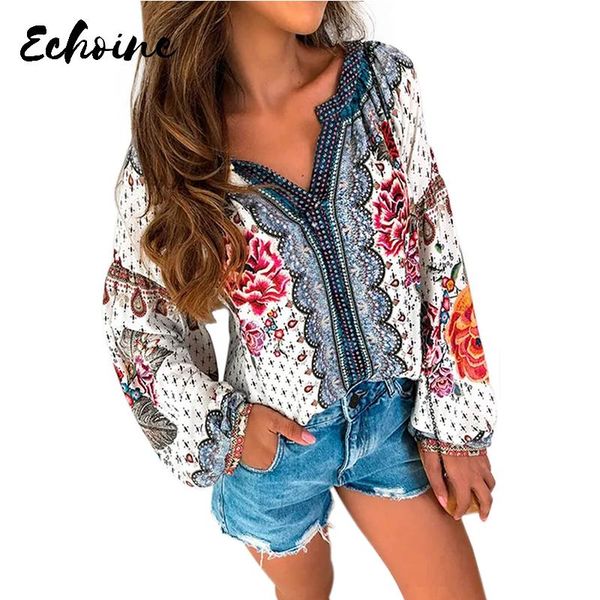 women's blouses & shirts echoine autumn red floral print v neck long sleeve mid-length blouse women casual vintage lightweight plus siz, White
women's blouses & shirts echoine autumn red floral print v neck long sleeve mid-length blouse women casual vintage lightweight plus siz, White