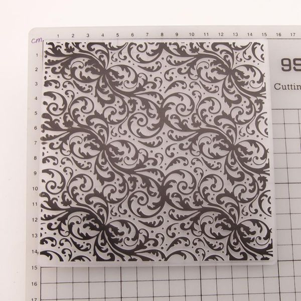 craft tools flower lace design christmas plastic embossing folder for scrapbooking diy po card 15x15cm
craft tools flower lace design christmas plastic embossing folder for scrapbooking diy po card 15x15cm