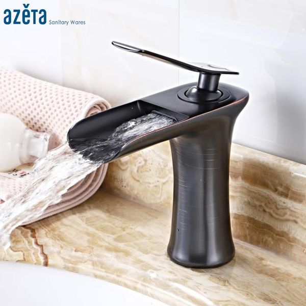 bathroom sink faucets black waterfall basin tap brass single handle cold and water washbasin at7206b
bathroom sink faucets black waterfall basin tap brass single handle cold and water washbasin at7206b