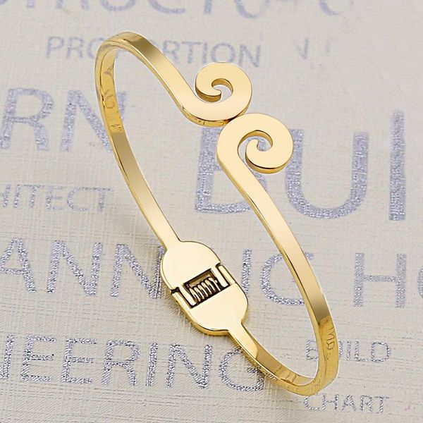 bangle style stainless steel open couple bracelet titanium spring smooth hoop, Black
bangle style stainless steel open couple bracelet titanium spring smooth hoop, Black
