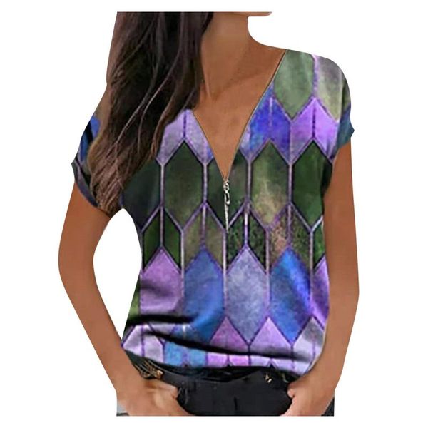 women's t-shirt tee shirt femme tie-dye fashion tshirts plaid gradient casual short-sleeve colorful printed koszulki damskie losse, White
women's t-shirt tee shirt femme tie-dye fashion tshirts plaid gradient casual short-sleeve colorful printed koszulki damskie losse, White