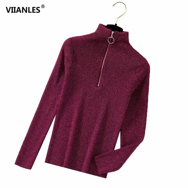 women's sweaters viianles fashion solid shiny white black long sleeve red half turtleneck pullovers womens femme clothing
women's sweaters viianles fashion solid shiny white black long sleeve red half turtleneck pullovers womens femme clothing