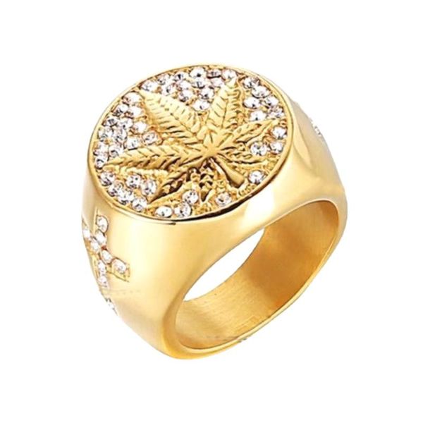 bangle 2021 men's large leaf zircon ring/european/american/hip hop | european and american hip decorated ring, Black
bangle 2021 men's large leaf zircon ring/european/american/hip hop | european and american hip decorated ring, Black