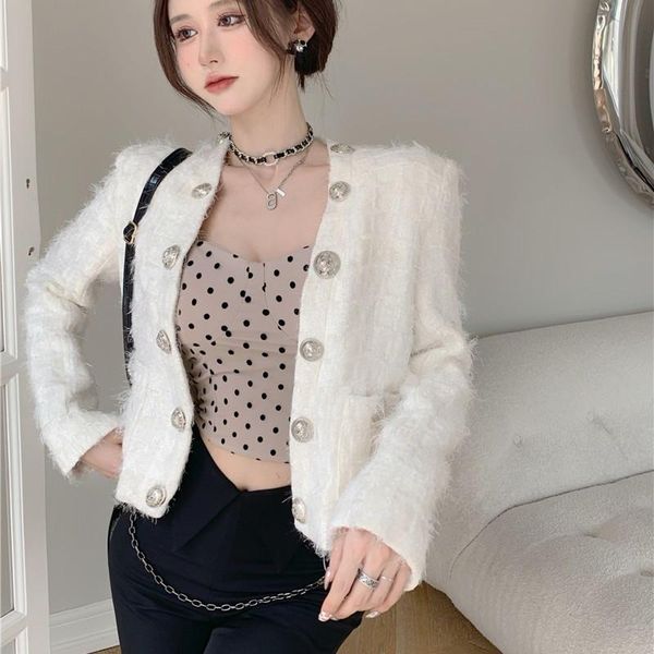 women's jackets cbafu runway women jacket tassel button short cardigans solid chic long sleeve outerwear autumn spring n842, Black;brown
women's jackets cbafu runway women jacket tassel button short cardigans solid chic long sleeve outerwear autumn spring n842, Black;brown