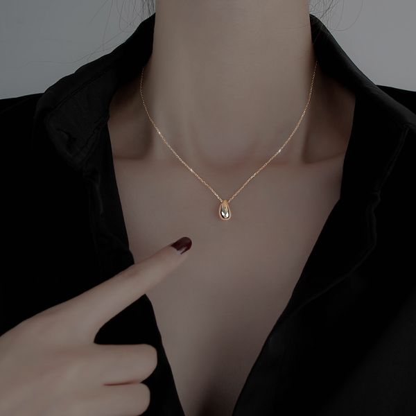 water droplets necklace female niche design feeling necklace collarbone chain new wind, Silver
water droplets necklace female niche design feeling necklace collarbone chain new wind, Silver
